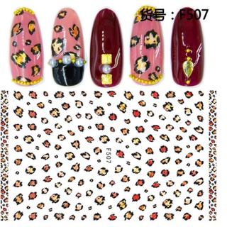 Miếng dán móng tay 3D nail sticker - Ann933233