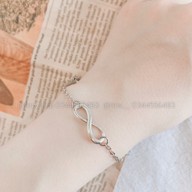 Vòng tay vô cực basic phong cách Hàn Quốc⚡FREESHIP⚡