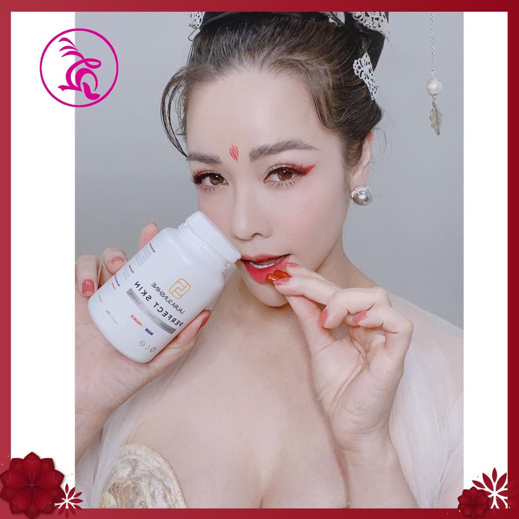 Viên uống trắng da, ngăn ngừa nám - PERFECT SKIN LAURA SUNSHINE NHẬT KIM ANH