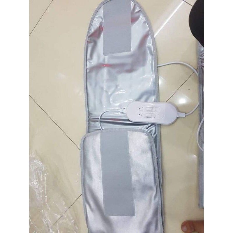 Đai Quấn Nóng Giảm Béo, Đai Giảm Mỡ Bụng Kết Hợp Rung Massage 3 Cấp Độ, Dùng Trong Spa Và Cá Nhân Tại Nhà
