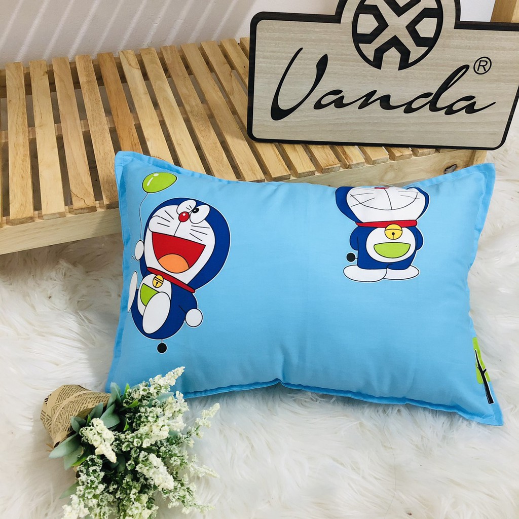 Gối trẻ em cotton 100% Cao cấp nhiều màu, gối cho bé size  30x45 cm