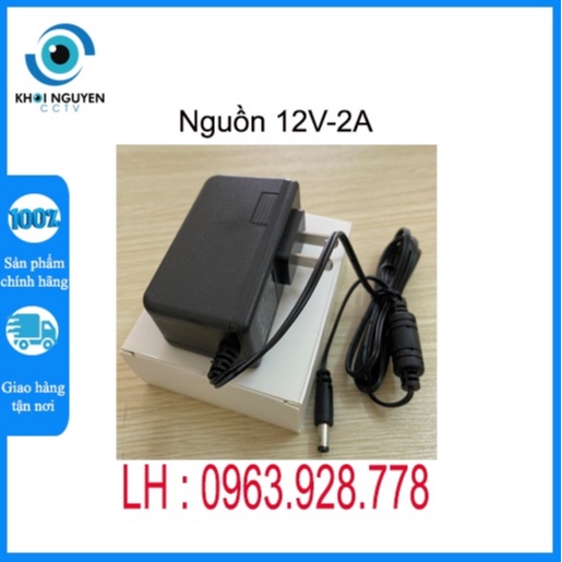 Nguồn 12V-2A Acbel Có Đèn Loại Tốt Chuyên Dùng Cho Camera