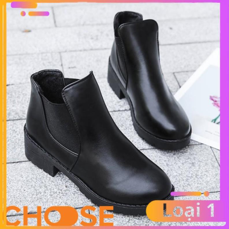 [Bản Mới Nhất] Giày Nữ GIÀY DA Choose NỮ THỜI TRANG BOOT BỐT NGẮN THỂ THAO GIÁ RẺ SINH VIÊN CÔNG SỞ G15K5 | BigBuy360 - bigbuy360.vn