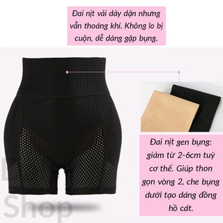 Quần độn mông hông và gen bụng 3 trong 1 - định hình nâng mông nịt eo bụng dáng đồng hồ cát có bigsize dưới 100kg