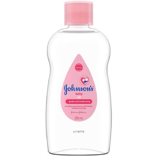 Dầu massage em bé 200ml johnson's baby oil chinh hãng.
