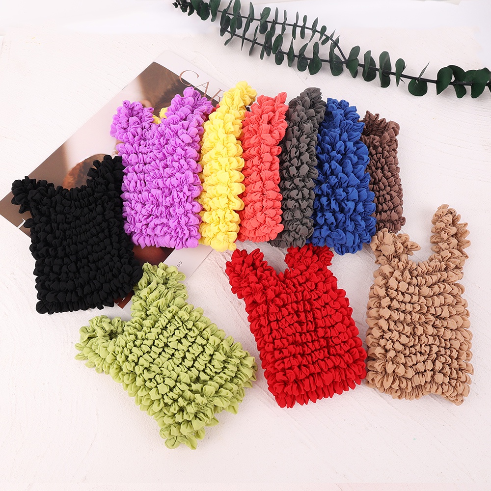 Túi Xách Mua Sắm Cỡ Lớn Màu Trơn Co Giãn Thời Trang Dành Cho Nữ