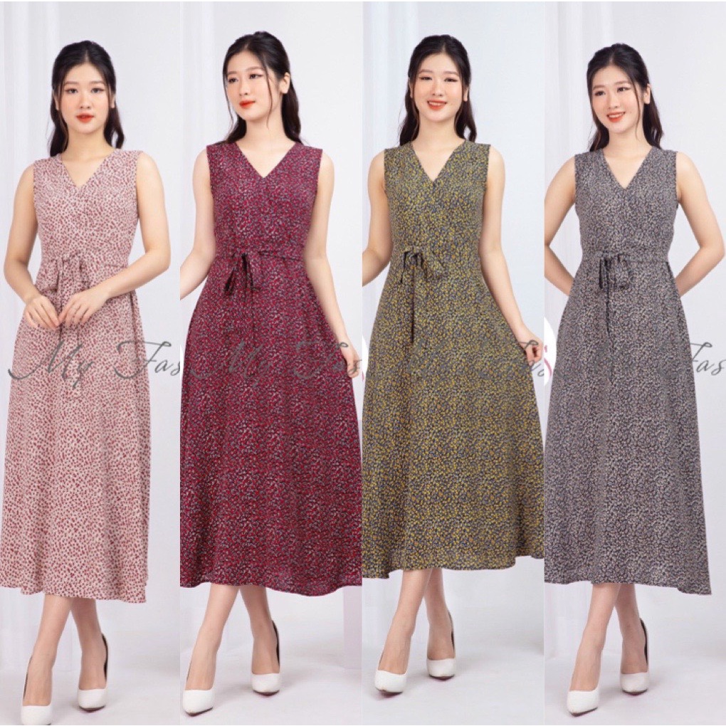 [HOT] Váy Đầm Lụa công sở dự tiệc dạo phố