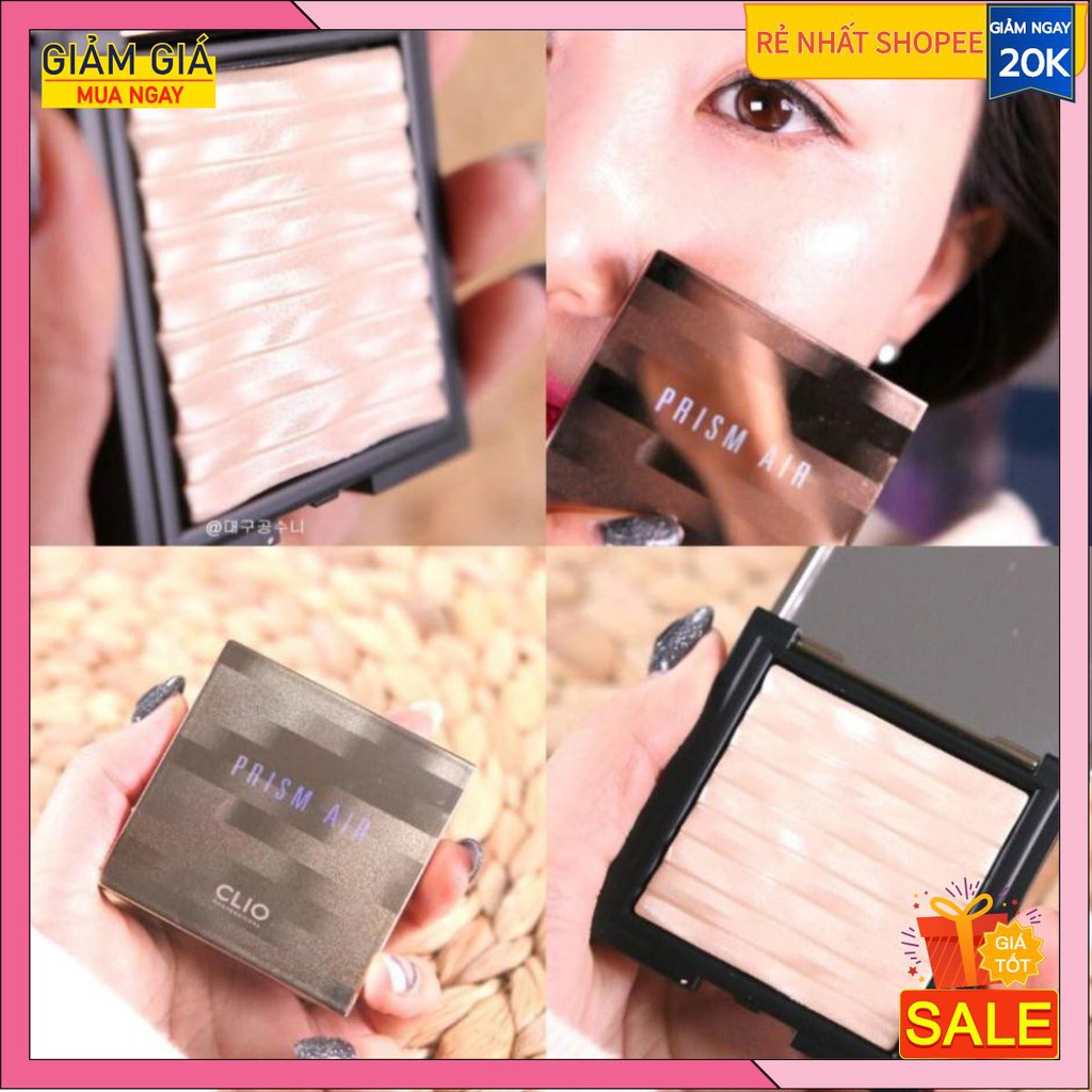 Phấn bắt sáng siêu mịn Clio Highlighter Prism Air 7g