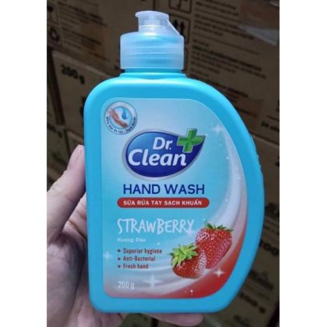 Sữa rửa tay Dr Clean 200ml