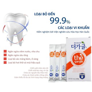 Nước súc miệng The Gargle 20 gói