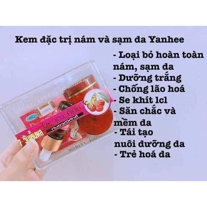 Bộ mỹ phẩm nám yhe đỏ thái lan
