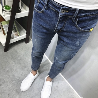 Quần Jeans Nam Phong Cách Hip Hop Thời Trang 2020