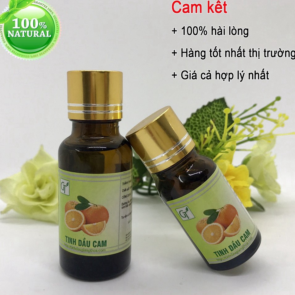 Tinh Dầu Cam Ngọt Nguyên Chất 100% Thiên Nhiên