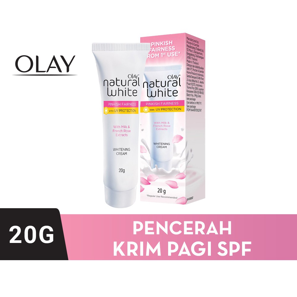 (Hàng Mới Về) Kem Chống Nắng Olay Làm Trắng Da Tự Nhiên Bảo Vệ Khỏi Tia Uv 20 Gr