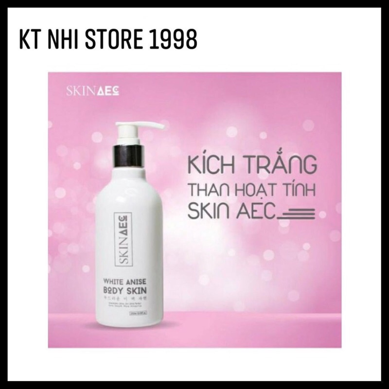 Ủ Kích trắng Than Tre Skin AEC 250ml