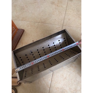 Bếp nướng bbq,khay nướng bbq inox thế hệxanh(tặng vỉ chả)