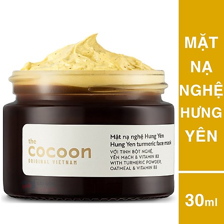 [FREESHIP] Mặt Nạ Nghệ Hưng Yên Cocoon 30ml/hộp ＊AramoMart＊