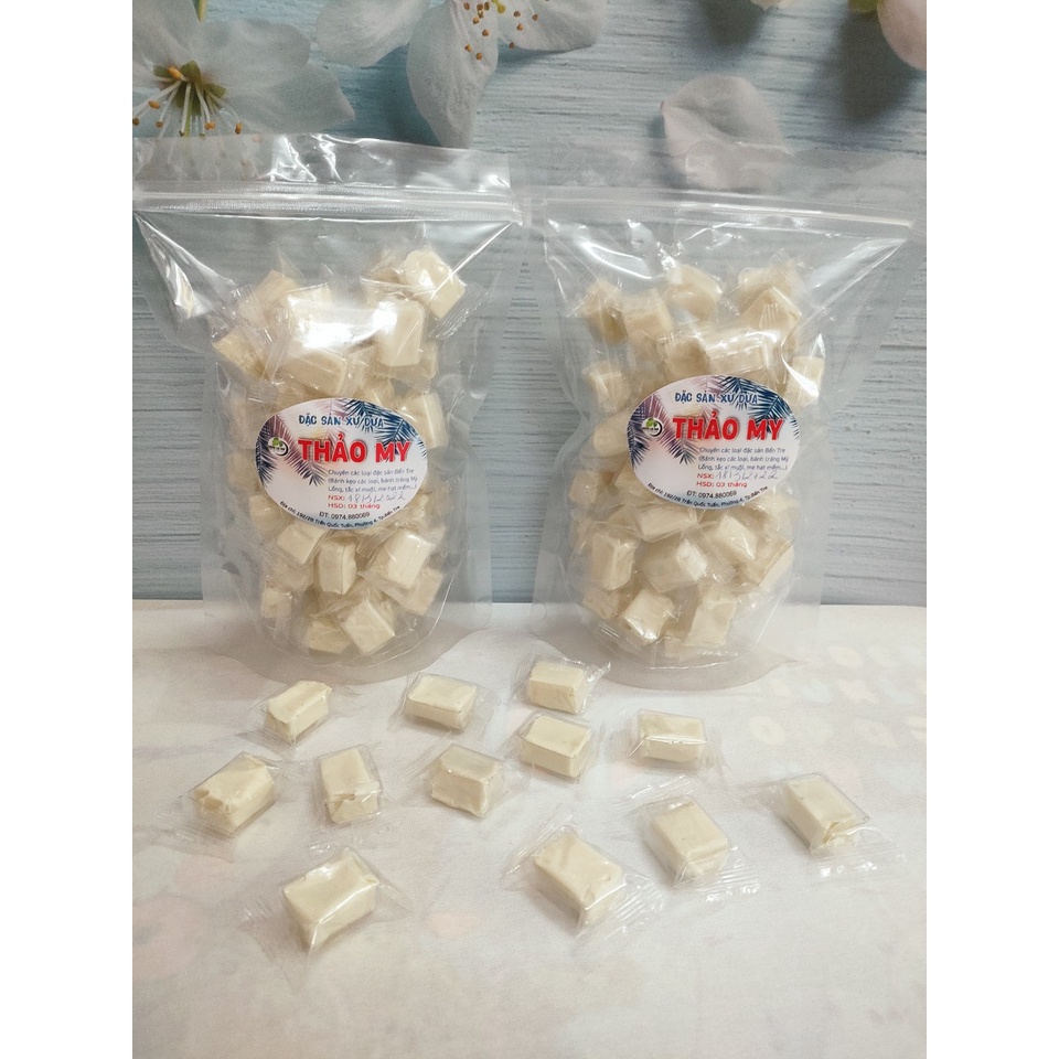 100GR KẸO DỪA SÁP TRUYỀN THỐNG - BÁNH LÁ MƠ SHOP