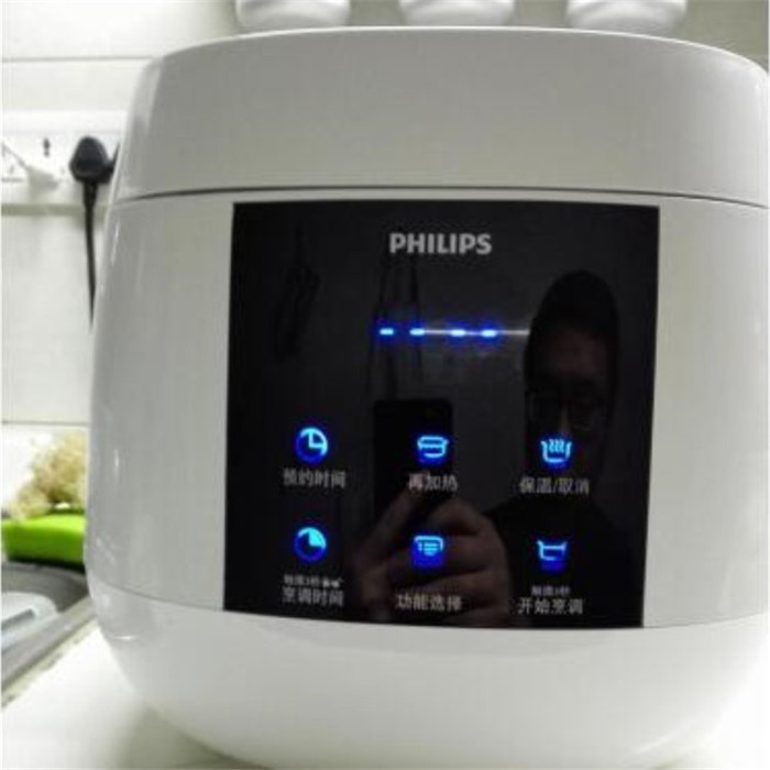 Philips / HD3061 Nồi cơm điện mini 2L gia dụng thông minh HD3060 1-3-4