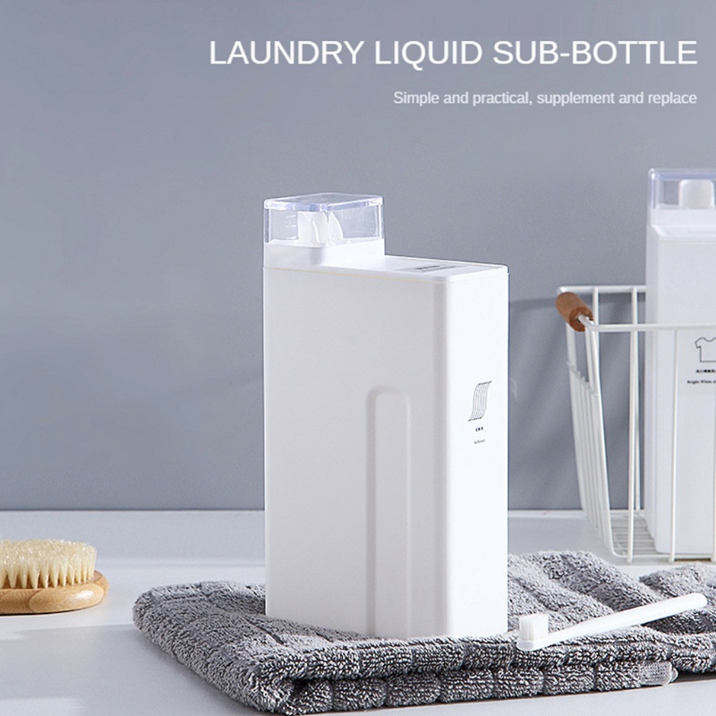 Bình Đựng Dung Dịch Giặt / Tẩy Rửa 1000Ml Có Thể Tái Sử Dụng Tiện Lợi