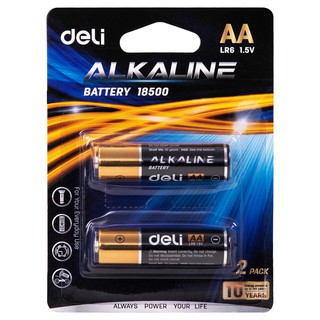 Pin aa alkalinr deli 18500