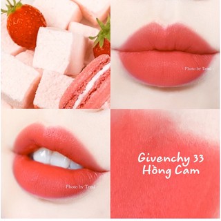 Son Givenchy Le Rouge Deep Velvet Limited Full size_Hàng Chính Hãng