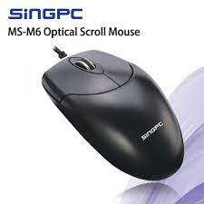 Chuột có dây Singpc,kháng khuẩn,1000dpi,bảo hành 12T