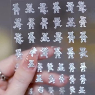 Sticker nail nhũ flash trang trí móng
