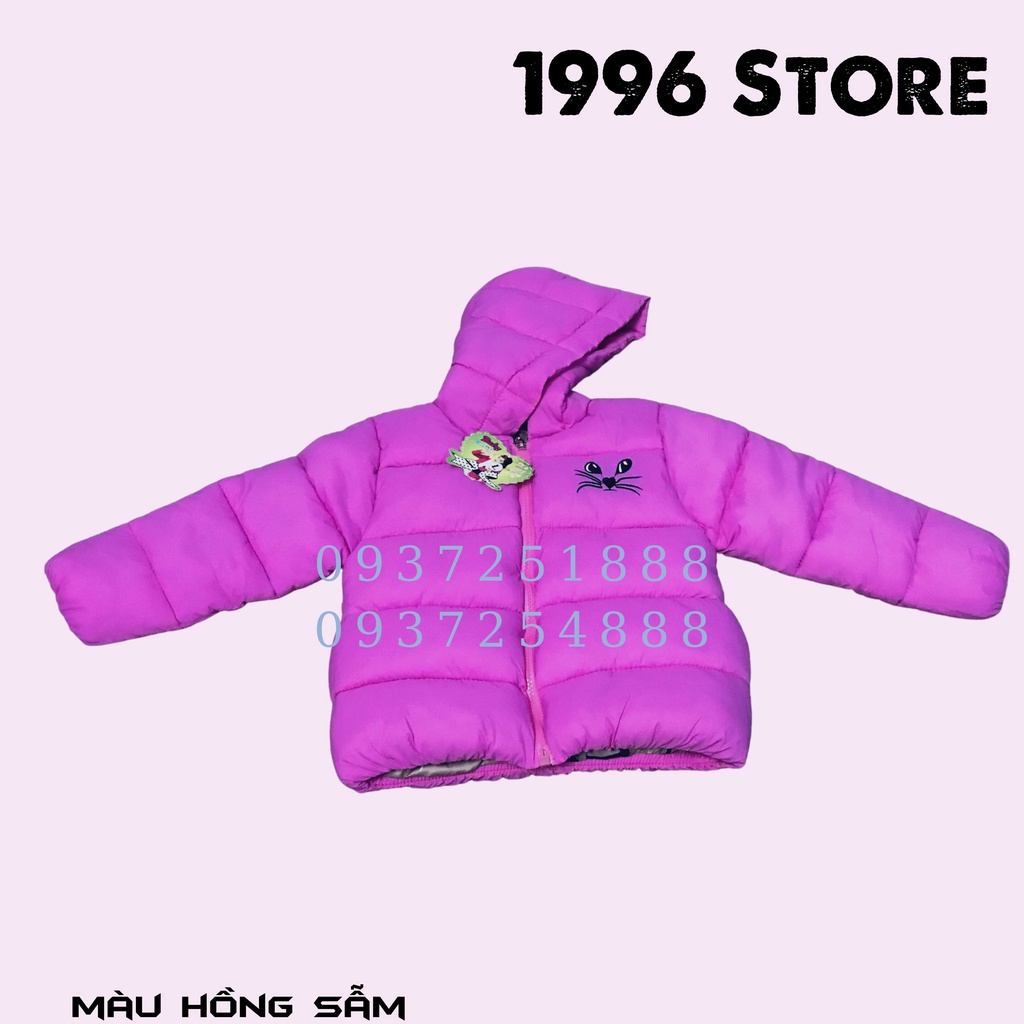 Áo phao cho bé gái nhồi bông trẻ em SIÊU NHẸ có mũ 2-4 tuổi 7-25kg | BigBuy360 - bigbuy360.vn