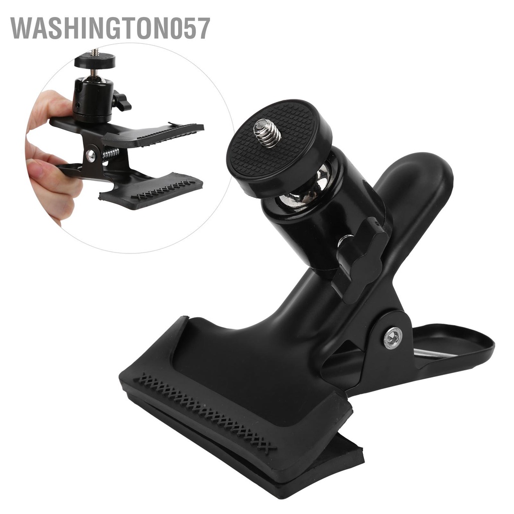 Có thể bán buôn Giá đỡ kẹp chân máy ảnh với đầu bi xoay 360 độ 1 / 4in Vít cho tính xách tay Washington057 Hàng giao ngay
