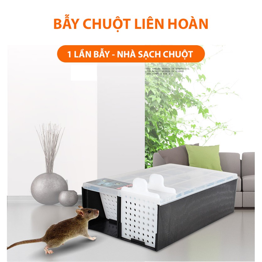 Bẫy Chuột Thông Minh Không Cần Lò Xo Mua 1 Lần Dùng Được 20 Năm