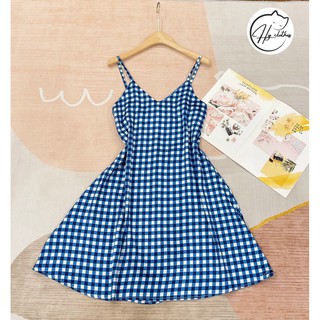 VÁY HAI DÂY lụa satin mềm mịn 2s