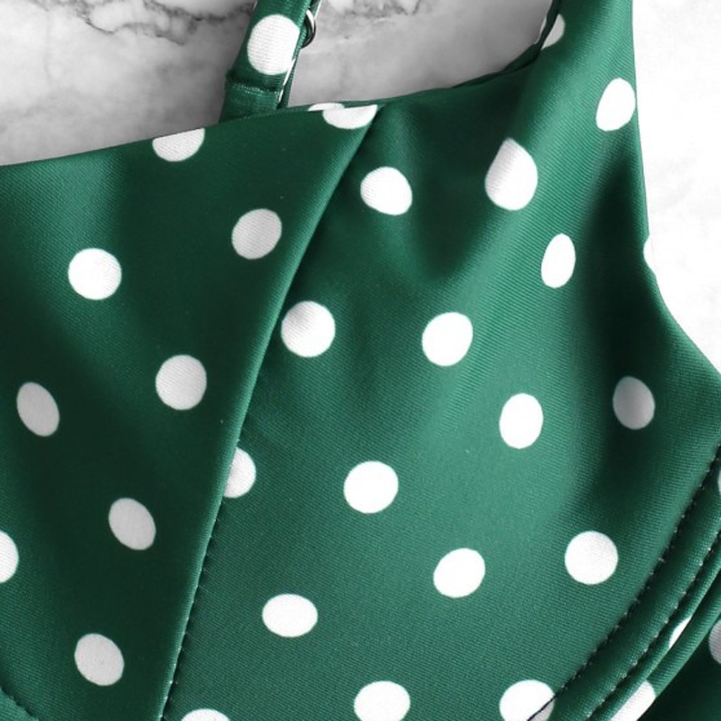 Bikini Cổ Chữ V In Hoa Gợi Cảm | BigBuy360 - bigbuy360.vn