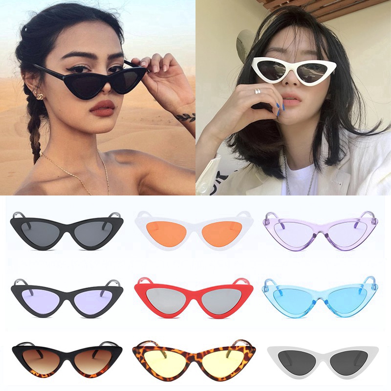 Kính Mát Mắt Mèo Thời Trang Vintage Cho Nam Nữ
