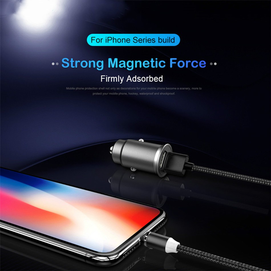 Dây cáp sạc nhanh cho iphone Android dài 2m