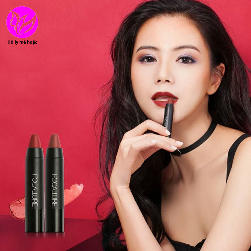 Son lì FOCALLURE gồm 19 màu tùy chọn dễ sử dụng 10g