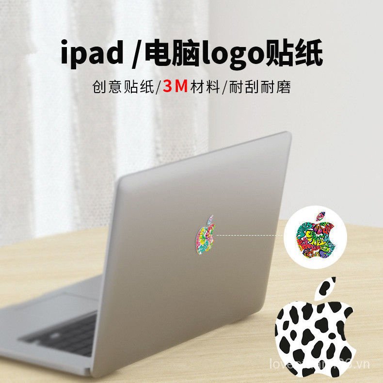 Miếng Dán Logo Hoạt Hình Cho Laptop Apple Notebook