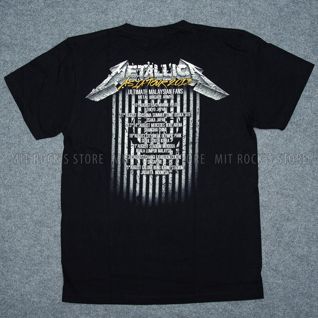 Áo Metallica  - Rock band tee - Áo Rock - Size S, M, L, XL, XXL - Áo Thái Lan