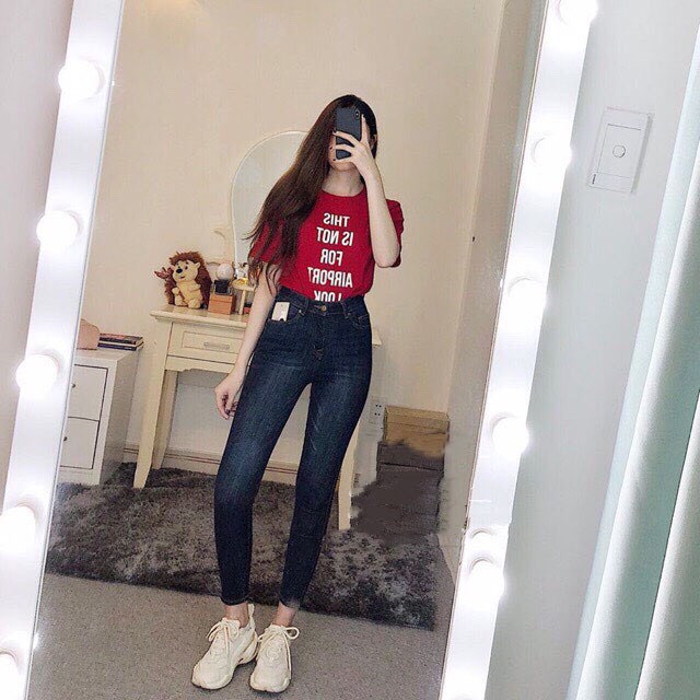 Quần jeans ôm 9 tấc  Sofm Wear