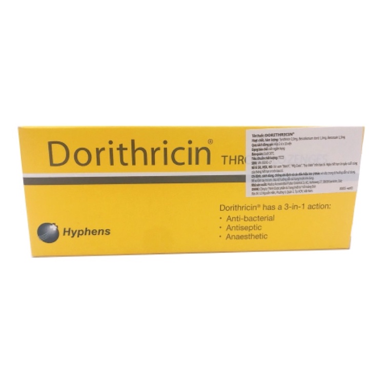 VIÊN NGẬM DORITHRICIN 20 viên