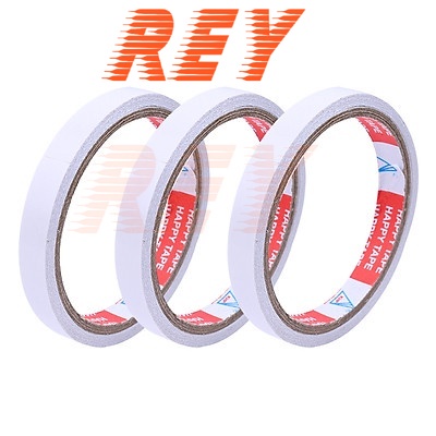 COMBO 6 Cuộn Băng keo 2 mặt dày đẹp nhiều size 12mm, 24mm, 48mm
