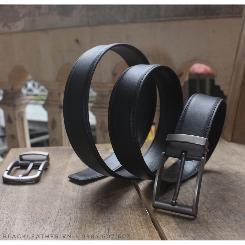Thắt lưng nam da bò thật