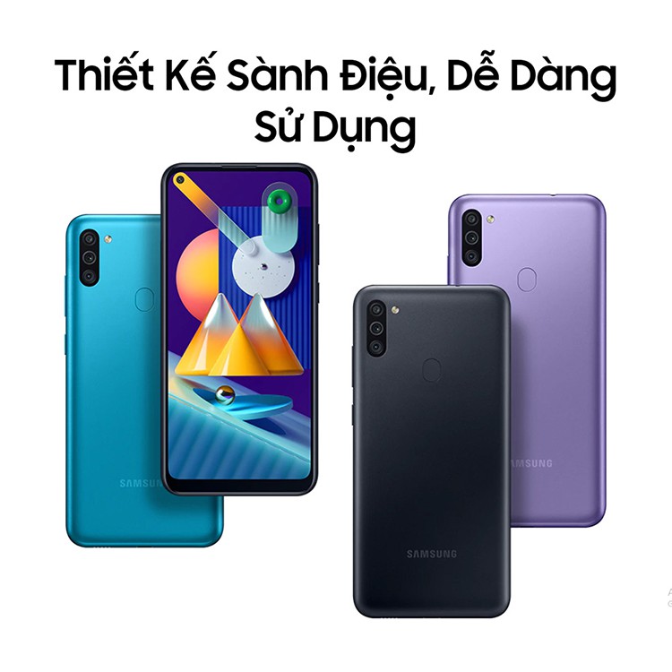 [Nhập ELSSMT100 giảm 100k] Điện Thoại Samsung Galaxy M11 (32GB/3GB) - Hàng Chính Hãng | BigBuy360 - bigbuy360.vn