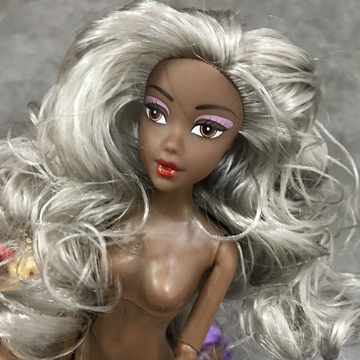 Búp Bê Da Đen Cô Gái Châu Phi 30 cm -   1/6 Barbie Nude Africa Doll