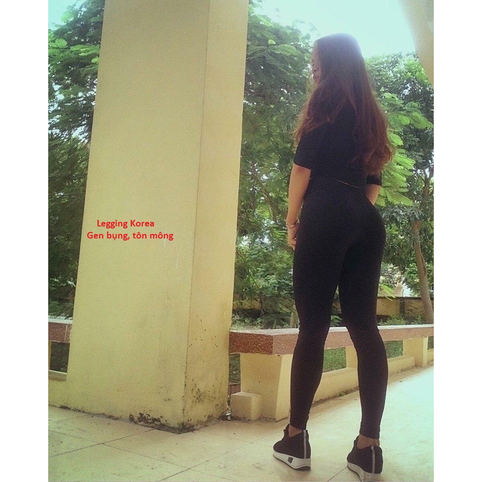COMBO 3 quần Legging Siêu cấp CẠP CAO GEN BỤNG