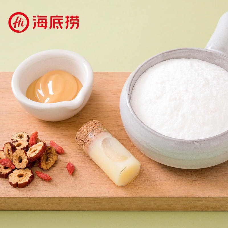 Cốt gia vị lẩu collagen Haidilao - Lẩu trường thọ không cay 110g - Hansik Kitchen