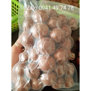 1kg mắc ca loại 1 vỏ mỏng, hạt to, giòn ngon vụ mới