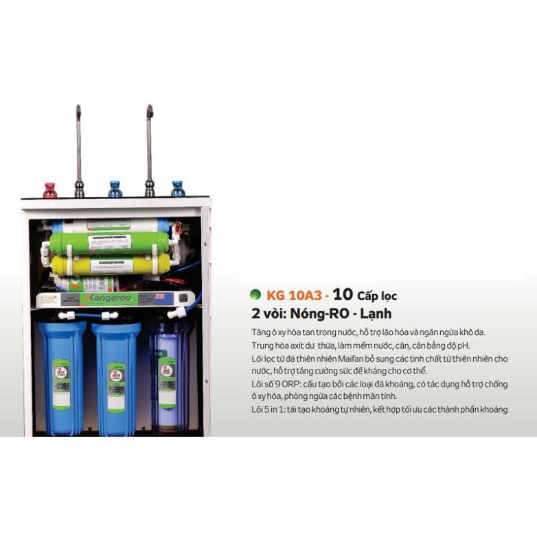 Máy lọc nước RO Kangaroo KG10A3 KG19A3 - máy lọc nước 2 vòi -3 chế độ nóng, lạnh, nguội