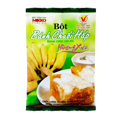 Bột bánh chuối hấp Mikko Hương Xưa gói 250G