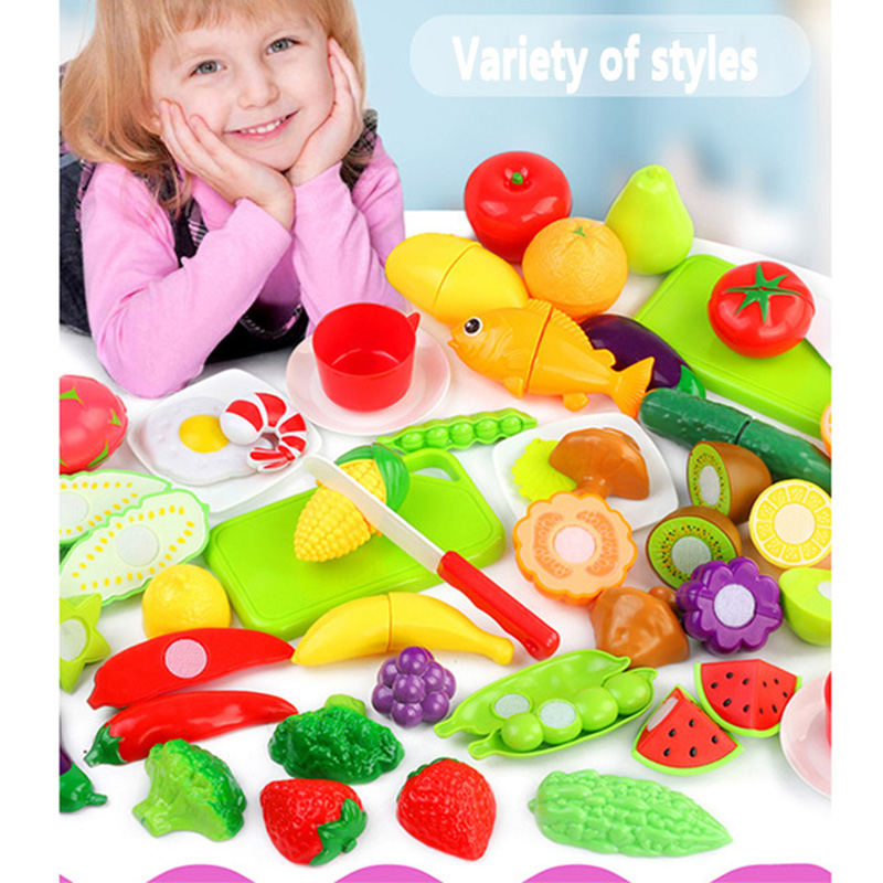 Bộ đồ chơi cắt trái cây rau củ quả tiện dụng dành cho bé